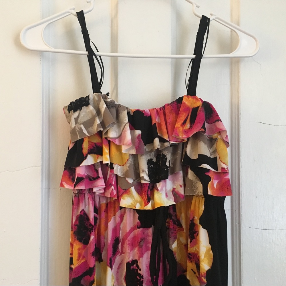 Floral maxi dress